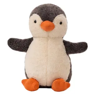 Pingouin Empereur Peluche pour Bébé, Animaux de Mer, Vente en Gros, Réaliste, Mignon, Pingouin pour Bébé