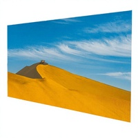 Panneaux d'affichage LED et murs vidéo d'extérieur en P3.91 bleu, fabriqués en Chine continentale avec des armoires en aluminium de profil 1000x1000mm