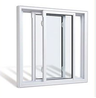 Feuille de verre trempé coulissant transparente incassable de taille personnalisée pour fenêtre de maison ou de bureau à cadre en PVC