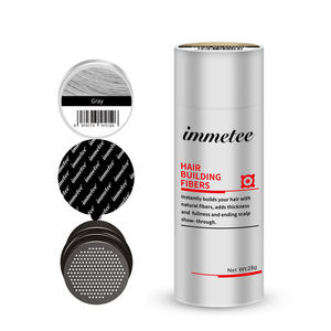 Fibres capillaires noires épaississantes, applicateur en spray, marque privée, 15 couleurs, extensions de cheveux en fibres protéinées organiques - Product Image 1