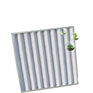 Filtre à air primaire plissé en tissu non tissé G4 F6 pour système de purification d'air intérieur - Product Image 1