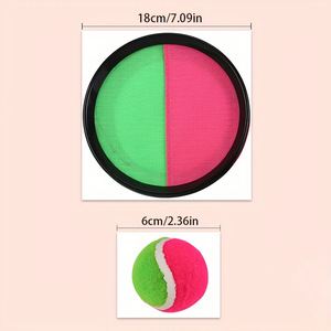 Juego de Juguetes Deportivos de Verano para Playa y Piscina - Pelotas Adhesivas, Paletas para Lanzar y Atrapar, Modelo de Plástico QF-<span class=keywords><strong>b1</strong></span> para Niños de 8 a 13 Años - Product Image 6