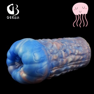 GEEBA Masturbateur masculin style méduse, jouet sexuel réaliste, vagin artificiel de poche, masturbateur pour hommes adultes - Product Image 3