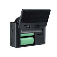 XC-099BTS Solarbetriebenes AM/FM/SW-Notfallradio, 5000 mAh, LED-Taschenlampe, tragbarer Empfänger für den Außenbereich