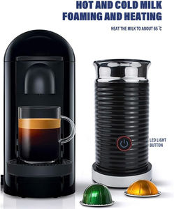 Mousseur à lait professionnel chaud/froid, mousseur à lait automatique, pot, mousseur à lait électrique, machine à café et à thé. CE, FCC - Product Image 4