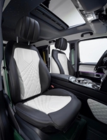 Siège arrière de capitaine réglable de luxe avec appuie-tête électrique et réfrigérateur pour la décoration intérieure de voitures de classe G (G63, G350, G500)