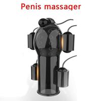 Vibrierender Peniskopf-Massager Männlicher Masturbator Eichel-Vibrator Sexspielzeug für Männer