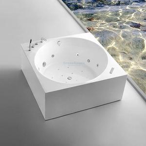<span class=keywords><strong>Model</strong></span> Baru Kamar Mandi Mewah Tubs Bak Mandi Pancuran Berdiri Bebas Pijat Bak Mandi Pusaran Air - Product Image 6