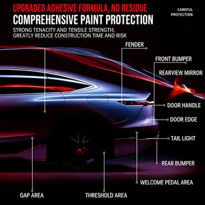 Pellicola Protettiva Sun <span class=keywords><strong>Tek</strong></span> Advanced Clear TPU PPF, Autoriparante, Resistente ai Graffi, Anti-Ingiallimento, Lucida per Auto - Product Image 6