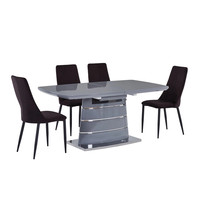 Meuble de salle à manger en bois, blanc, rond, pour Restaurant, cuisine, 6, 8, 10, 12 places, Simple, doré, ensemble de Table à manger avec chaises