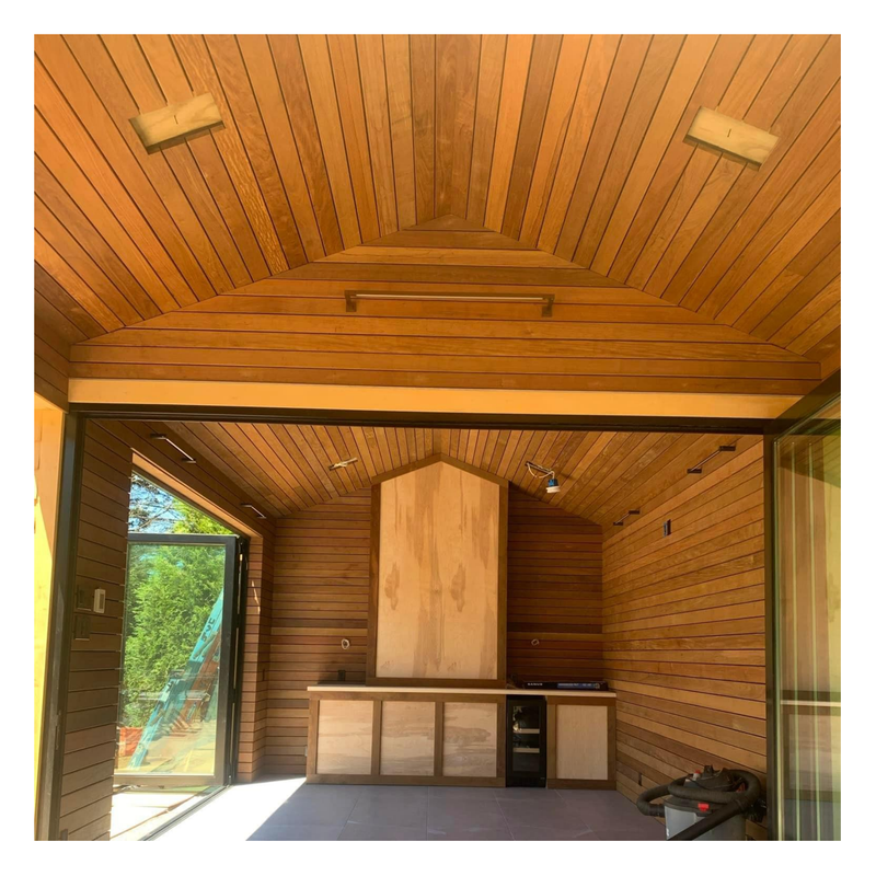 Tongue and groove Ceiling Exotic Wood