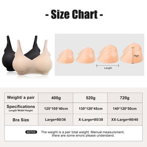 Reggiseno ONEFENG per Mastectomia, Senza Ferretto, con Tasca Post-Operatoria per Protesi Mammarie, Design per Miglioramento del Seno, Inserti in Nylon e Silicone - Product Image 5