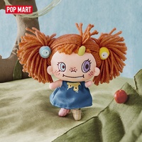100% Original POPMART Série Polar Smudge Puff Pendentif en peluche Boîte mystère Figurine anime en peluche polaire pour cadeaux de Noël