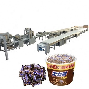 Línea de Producción Automática de Barras de Caramelo y Maíz (<span class=keywords><strong>Snickers</strong></span>) con Recubrimiento de Chocolate - Product Image 1