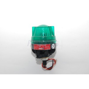 MICROLAMP 84380 Voyant lumineux clignotant LED vert industriel SEGNALATORE LAMPEGGIANTE VERDE 48 V AC Fabriqué en Italie Electra Producer - Product Image 1