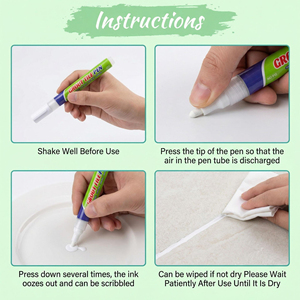 KHY Herramientas de Reparación de Juntas de Baño de Alta Calidad, Marcador Impermeable para Reparación de Azulejos con 6 <span class=keywords><strong>Colores</strong></span> para Juntas de Pared y Suelo - Product Image 5