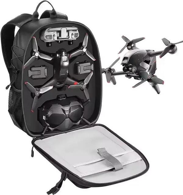 Unisex Professional Drone FPV Backpack Combo Waterproof Softback with Oxford and Polyester Lining Anti-Theft Feature