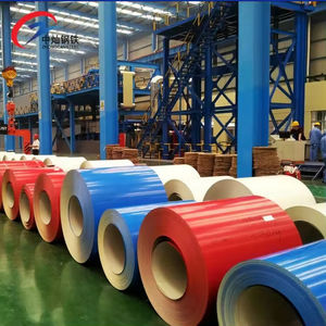 Bobina De Acero Tablero Blanco Rollos Recubiertos De Color Código 9016 Acero Galvanizado Prepintado 0,4mm Ppgl Bobina De Acero Recubierto De Color Ppgi - Product Image 4