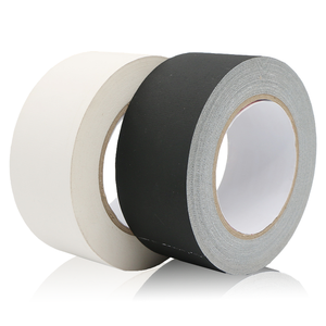 Black Cloth Adhesive Masking Book Binding Gaffer Tear Duct Tape