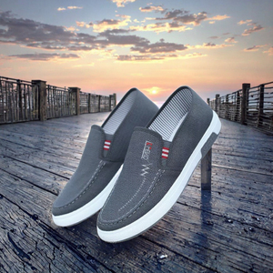 Chaussures décontractées Hongyan, design rétro polyvalent en toile avec doublure en maille tendance, semelle intérieure en PVC pour les saisons printemps, été, hiver - Product Image 2