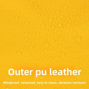 Imperméable pour <span class=keywords><strong>chien</strong></span> à deux pattes, grande taille, imperméable, réfléchissant, à capuche, toutes saisons, style décontracté - Product Image 3