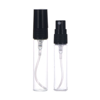 Bouteille Vaporisateur de Parfum en Verre Ronde Mini Transparente Vide de 2ml 3ml 5ml 10ml pour Échantillons et Testeurs d'Huile – Emballage Fantaisie, Vente en Gros