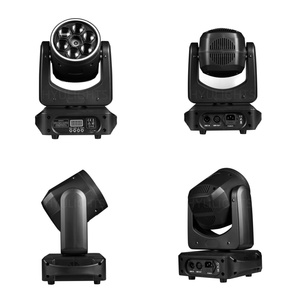 Mini Cabeza Móvil LED RGBW de 6 x 15 W con Efecto de Haz, Láser y Halo para Iluminación de Escenarios, DJ, Discotecas, Bodas y Eventos - Product Image 3