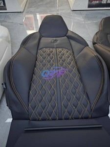 Accessori per l'upgrade degli interni dell'auto di fabbrica in vera pelle di vacchetta in microfibra pelle coprisedile per <span class=keywords><strong>Audi</strong></span> <span class=keywords><strong>A3</strong></span> A5 A4 A6 A7 A8 - Product Image 4
