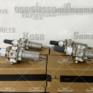 เอเมอร์สัน ฟิชเชอร์ 67-CF-1664-38832 วาล์วลดแรงดันลมแบบนิวแมติกพร้อมเกจวัด 0-160psi ขนาดพอร์ต 1/4 รับประกัน 1 ปี - Product Image 5