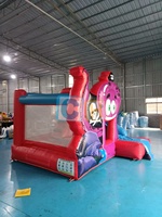 En stock videur de poulpe gonflable de qualité commerciale avec toboggan pour la location Château gonflable sur le thème de l'océan