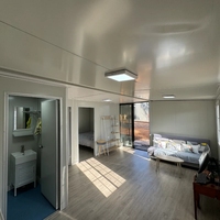 Bâtiment Conteneur Extensible Personnalisable avec Structure Robuste pour Espace Commercial Temporaire