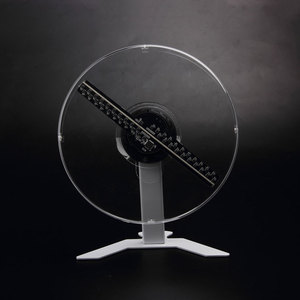 3D 홀로그램 팬 3D 홀로그램 이미지 및 비디오 공기 플레이어 25 데스크탑 커버 브래킷 - Product Image 3