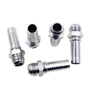 عالية الجودة مزورة الفولاذ المقاوم للصدأ BSP أنثى سداسية مزدوجة - Product Image 2