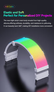 雪人热卖白色ARGB GPU电源电缆<span class=keywords><strong>3</strong></span>*8针延长线套件5V <span class=keywords><strong>3</strong></span>针同步定制白色电脑外壳 - Product Image 5