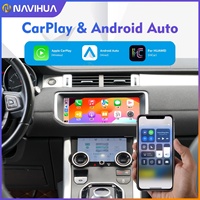 NaviHua Android 12 10,25 pouces Autoradio stéréo Android Écran de voiture Lecteur multimédia pour Land Rover Range Rover Evoque 2012-2018