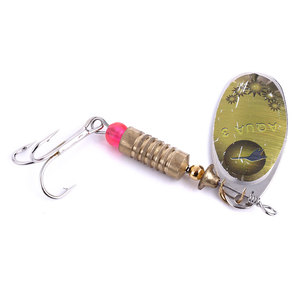 Señuelo <span class=keywords><strong>de</strong></span> <span class=keywords><strong>pesca</strong></span> <span class=keywords><strong>de</strong></span> Metal, plantilla giratoria dura, <span class=keywords><strong>Señuelos</strong></span> <span class=keywords><strong>de</strong></span> <span class=keywords><strong>Pesca</strong></span>, cuchara, 7CM/8,8G - Product Image 2