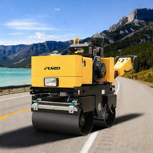 รถบดถนนขนาดเล็กคุณภาพสูง 800 กก. สำหรับงานแอสฟัลต์ - Product Image 1