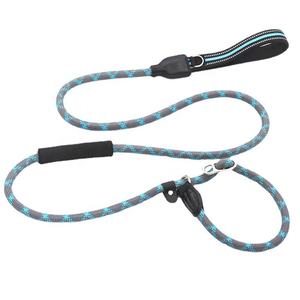 OEM Durable Collar Reflective Rope <b>Slip</b> <b>Lead</b> <b>Dog</b> Leash with P Chain - Product Image 1