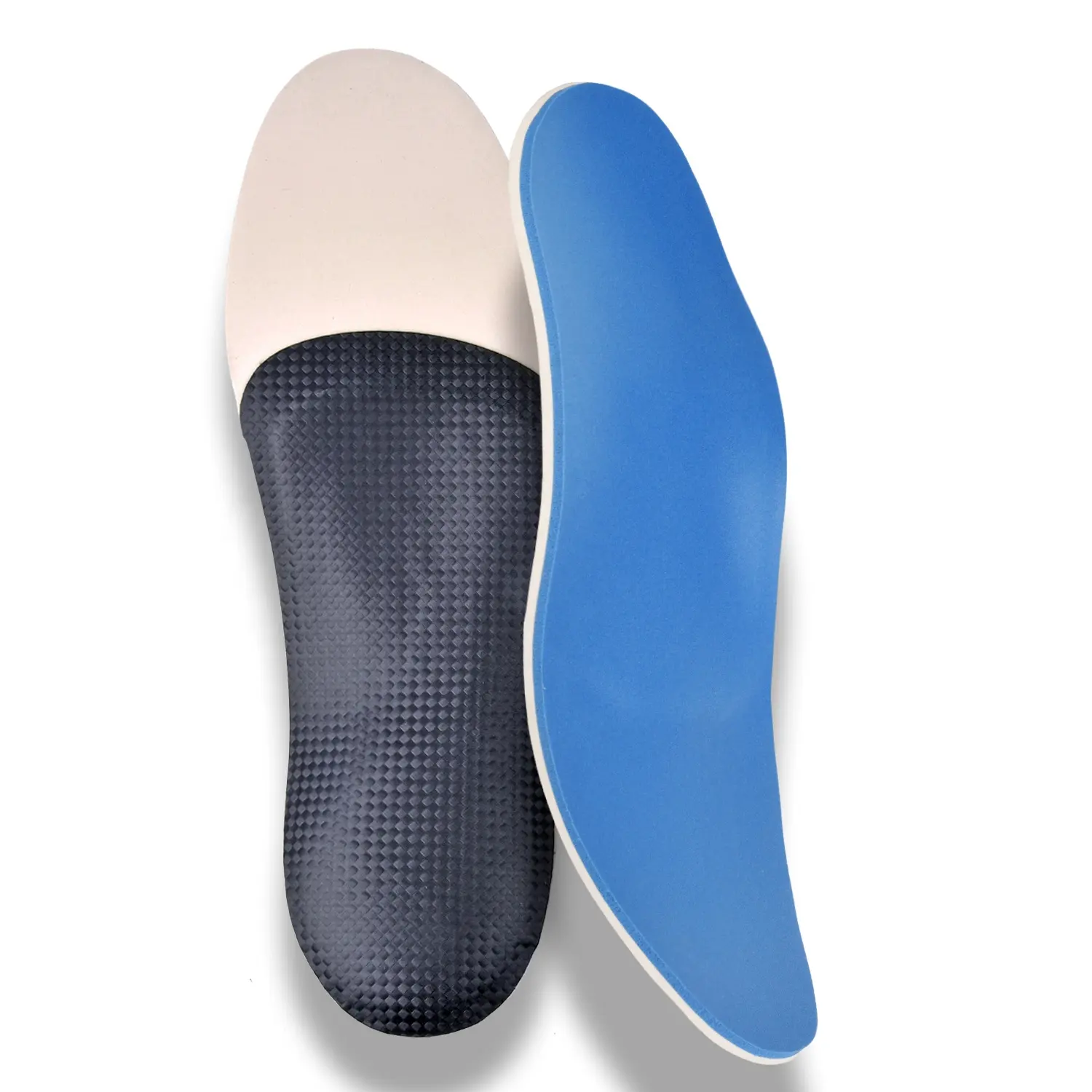 พื้นรองเท้าเทอร์โมพลาสติกแบบมีอุปกรณ์เสริมปรับให้ความร้อนได้ EVA แบบสะท้อนกลับได้สูงสีน้ำเงินกายอุปกรณ์เสริม P5NP