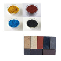 Fe2o3 95% Merah Kuning atau Biru Ferric Oxide-Hidroksida untuk Interlock Ubin/Pewarna Cat Zat Warna