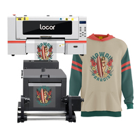 Locor Factory 2 uds cabezas Dtf impresora camisetas máquina de impresión 30cm camiseta impresión Pet Film Dtf Impressora Imprimante A3 tamaño