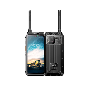 AORO M8 9600mAh Poc Radio 5G Seguridad Móvil Walkie Talkie NFC Teléfono inteligente resistente Radio portátil - Product Image 1