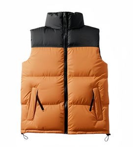 Gilet décontracté réversible pour homme de haute qualité <span class=keywords><strong>North</strong></span> <span class=keywords><strong>Face</strong></span>, confortable, chaud, imperméable, col montant personnalisé pour l'hiver - Product Image 1