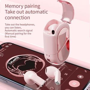 Audífonos Inalámbricos TWS Súper Mini Invisibles con Indicador LED, Cero Retraso, ANC, IPX4, Resistentes al Agua, K520, Audífonos Intrauditivos para Chicas - Product Image 5