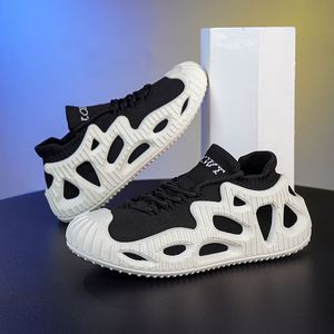 Chaussures décontractées polyvalentes à lacets en maille, style chaussettes, nouvelle collection 2025, confortables, respirantes, antidérapantes, tendance mode - Product Image 4