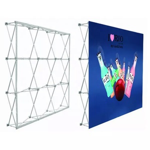 Bestful Sinais Publicidade tradeshow logotipo personalizado tecido <span class=keywords><strong>tenson</strong></span> SEG pop up backlit led caixa de luz display stand - Product Image 6