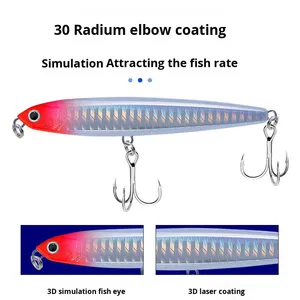 10g 14g 18g 24G เหยื่อล่อปลาน้ำเ<span class=keywords><strong>ค</strong></span>็มแบบลอยน้ำได้เหยื่อทรงดิน<span class=keywords><strong>ส</strong></span>อเกลือ<span class=keywords><strong>แบ</strong></span>บแข็งเหยื่อตกปลาทะเลขนาดใหญ่ - Product Image 2