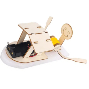 OKYN-G5461 Kit Electrónico de Madera para Construir un Bote con Toldo, Proyecto Científico para Niños - Product Image 3