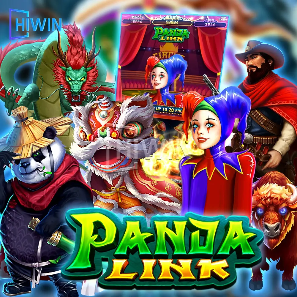 6 In 1 Game-Machine Voor Aanpassing Van Vaardigheidsspel Panda-Link Met Groen Behendigheidsspel