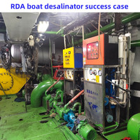 Station de dessalement d'eau RDA 2026 pour plateforme de forage offshore, bateau, île, 3 TPD, taux de dessalement de 99,2%, 3% de réduction